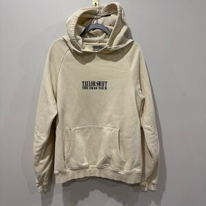 Taylor Swift‎ The Eras Tour Size Medium Hoodie Cream